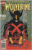 Wolverine #29 (1988) - 6.5 FN+ *The Lazarus Project* Newsstand