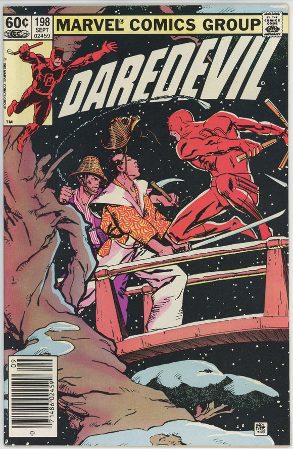 Daredevil #198 (1964) - 9.0 VF/NM *Touch of a Stranger* Newsstand