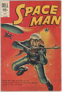 Space Man #10 (1972 Dell) - 4.5 VG+ *Painted Sci Fi Cover*