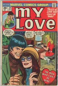 My Love #29 (1969) - 4.0 VG *John Buscema Cover* Marvel Romance