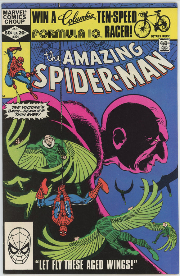 Amazing Spider Man #224 (1963) - 8.0 VF *Roger Stern Stories Begin*