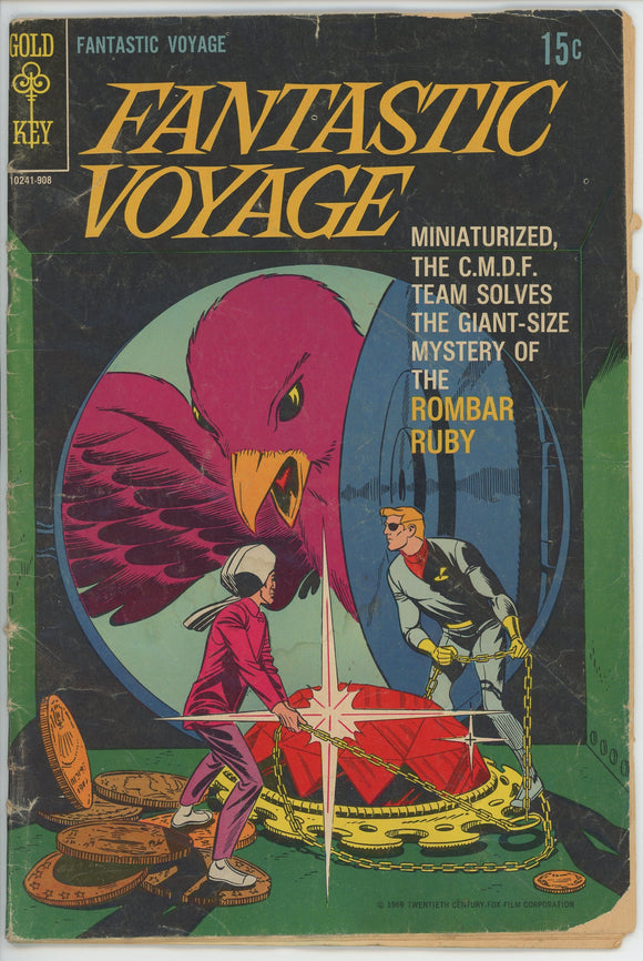 Fantastic Voyage #1 (1969 Gold Key) - 1.8 GD- *The Seed of Power*