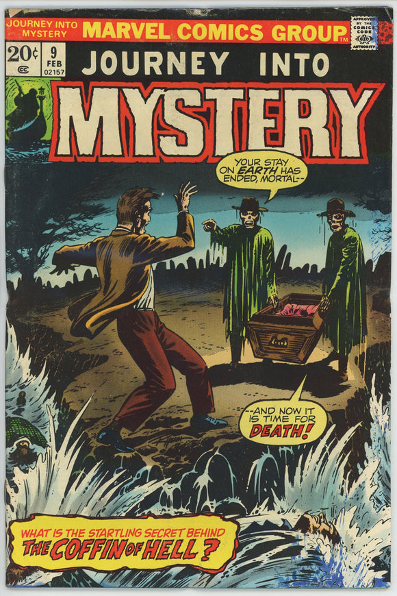 Journey into Mystery #9 (1972) - 2.0 GD *Coffin of Hell*