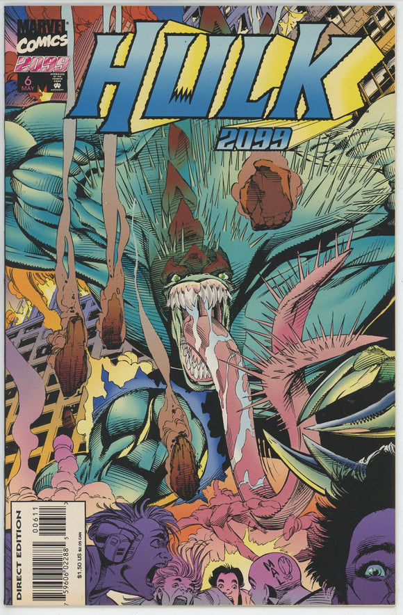 Hulk 2099 #6 (1994) - 9.4 NM *And He Is Us*