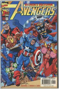 Avengers #1 (1993) - 9.0 VF/NM *Heroes Return/George Perez*