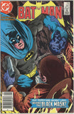 Batman #387 (1940) - 8.5 VF+ *Black Mask Origin* Newsstand