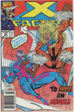 X-Factor #52 (1986) - 8.0 VF *Sabretooth/Celebrity* Newsstand