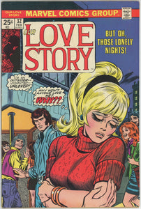 Our Love Story #32 (1969) - 5.5 FN- *John Romita Cover* Marvel Romance