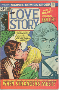 Our Love Story #33 (1969) - 4.5 VG+ *One Day a Week* Marvel Romance