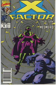 X-Factor #55 (1986) - 7.0 FN/VF *MIke Mignola Cover/Mesmero* Newsstand