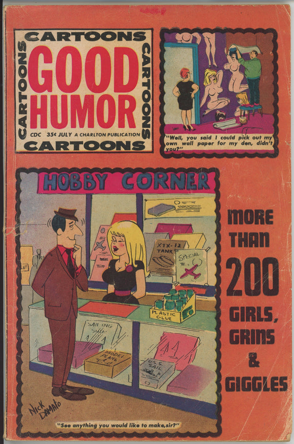 Charlton Good Humor Vol 6 #34 (1970) - 2.5 GD+ *Girls, Grins & Giggles*