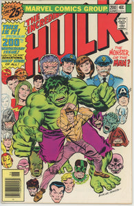 Incredible Hulk #200 (1962) - 6.0 FN *Anniversary Issue/An Intruder In the Mind*