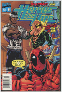 Heroes For Hire #10 (1997) - 9.4 NM *Deadpool* Newsstand