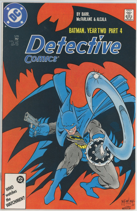 Detective Comics #578 (1937) - 7.0 FN/VF *Batman Year 2* McFarlane