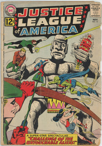 Justice League #15 (1960) - 1.8 GD- *The Challenge of the Untouchable Aliens*