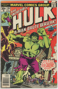 Incredible Hulk #206 (1962) - 4.0 VG *A Man-Brute Berserk*