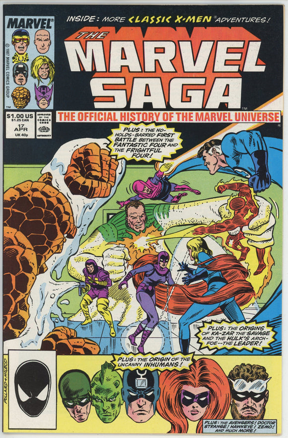 Marvel Saga #17 (1985) - 9.0 VF/NM *Dread Reckonings*