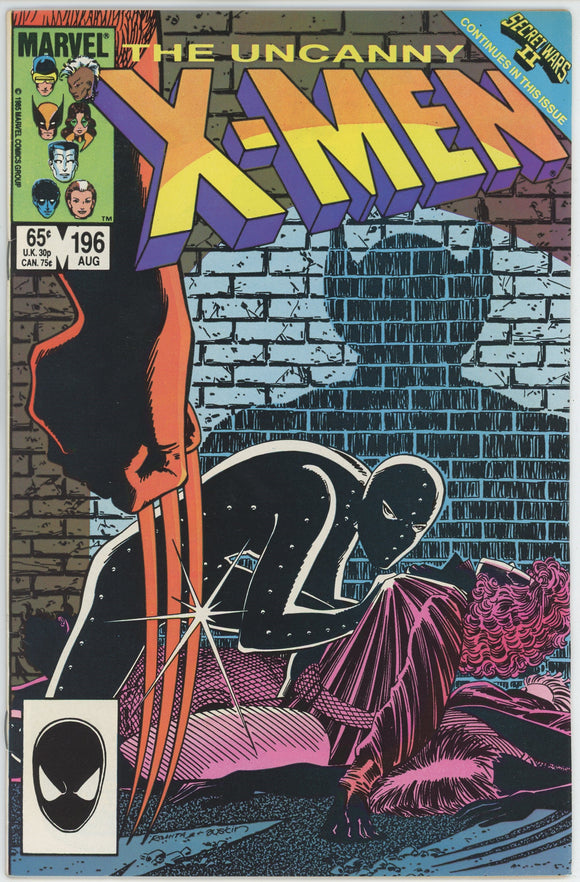 Uncanny X-Men #196 (1963) - 8.0 VF *Secret Wars II/Beyonder*