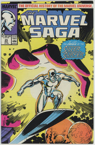 Marvel Saga #25 (1985) - 7.0 FN/VF *Silver Surfer Origin*