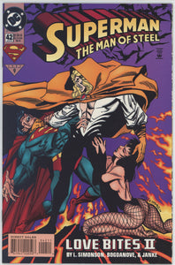 Superman The Man of Steel #42 (1991) - 9.2 NM- *Lock & Key*