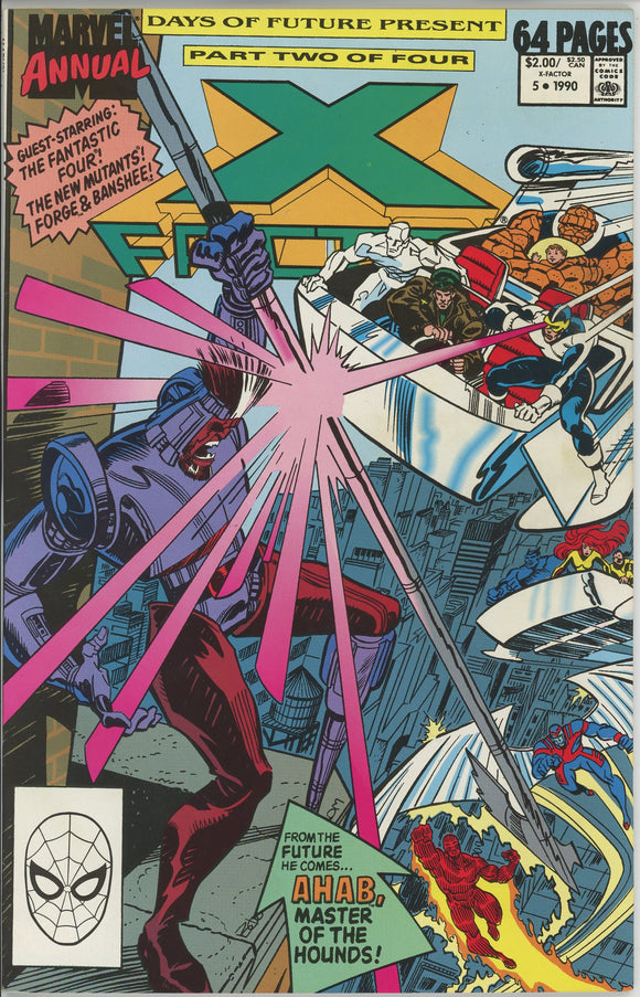 X-Factor Annual #5 (1986) - 8.0 VF *Act of Faith/Fantastic Four*