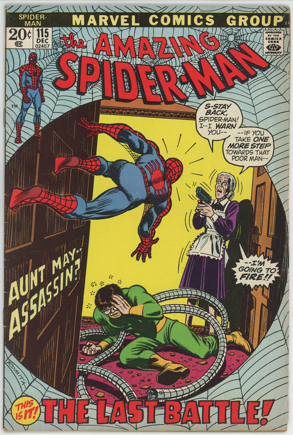 Amazing Spider Man #115 (1963) - 4.5 VG+ *Doc Ock & Hammerhead*