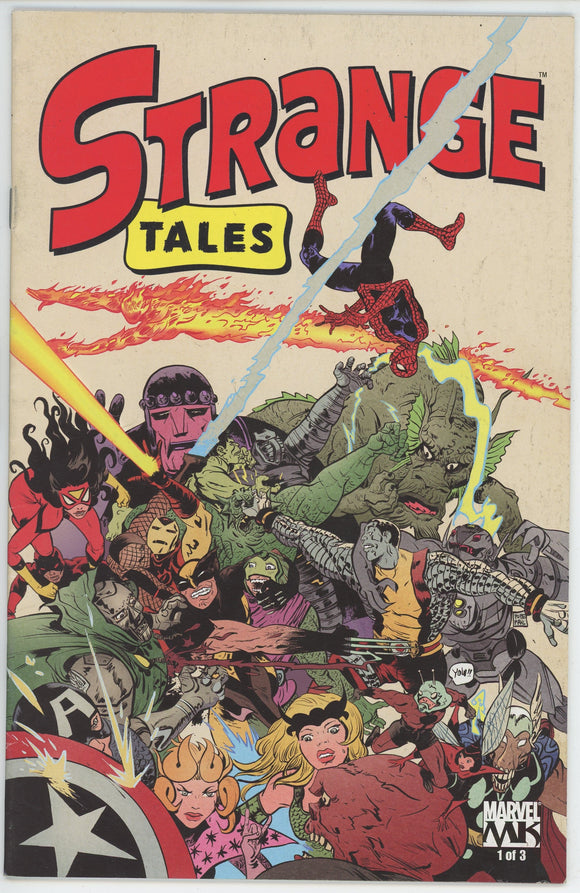 Strange Tales #1 (2009) - 7.0 FN/VF *Anthology/Peter Bagge* 1st Print