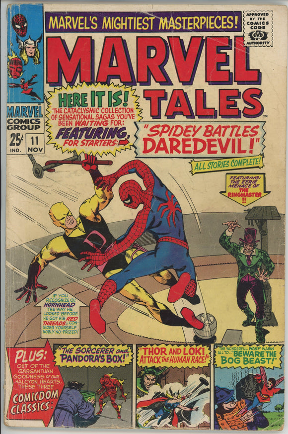 Marvel Tales #11 (1964) - 2.0 GD *Amazing Spider-Man #16 Reprint*