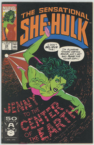 Sensational She Hulk #32 (1989) - 7.5 VF- *The Hills Have Eyes*