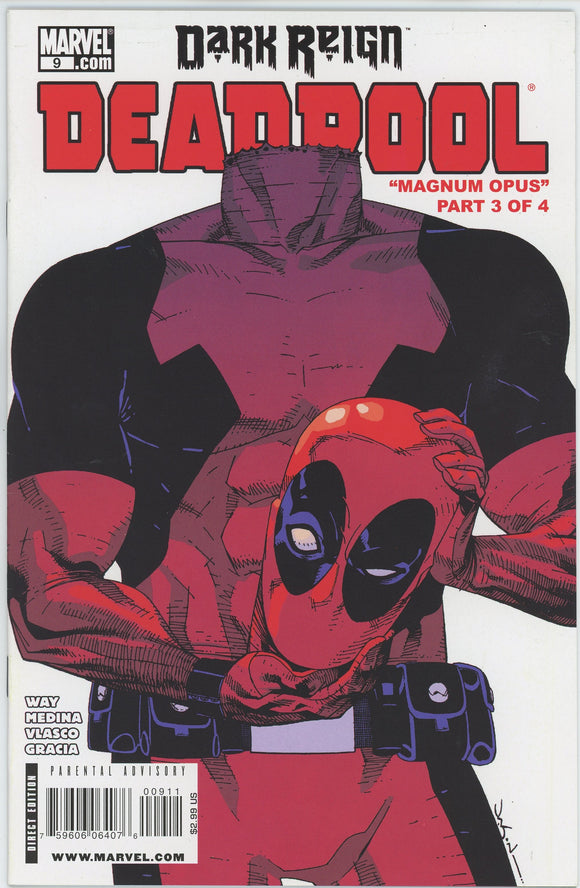 Deadpool #9 (2008) - 7.5 VF- *Thunderbolts Crossover*