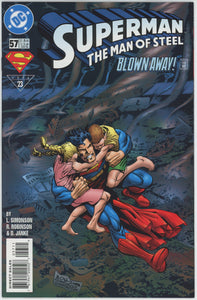 Superman The Man of Steel #57 (1991) - 9.2 NM- *Blown Away*