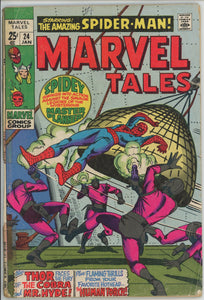 Marvel Tales #24 (1964) - 2.0 GD *Amazing Spider-Man #31 Reprint*