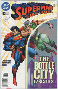 Superman The Man of Steel #60 (1991) - 9.4 NM *Shattered Lives*