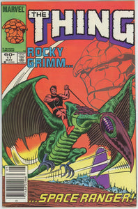 Thing #11 (1983) - 6.0 FN *Rocky Grimm, Space Ranger* Newsstand