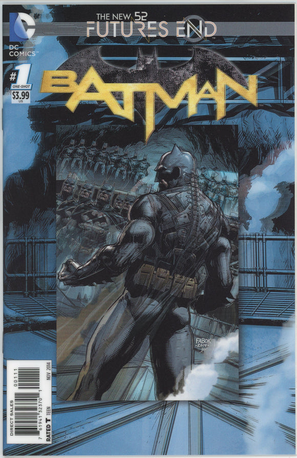 Batman: Futures End #1 (2014) - 9.8 NM/MT *Lenticular Cover*