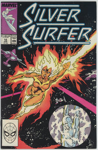 Silver Surfer #12 (1987) - 8.0 VF *Nova/Reptyl*