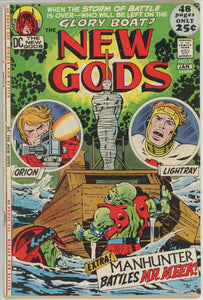 New Gods #6 (1971) - 3.5 VG- *The Glory Boat*