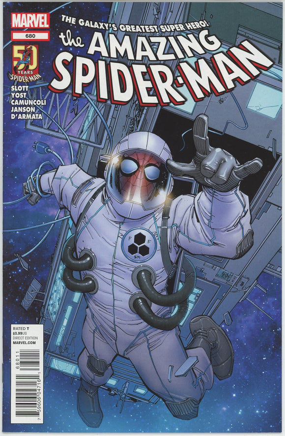 Amazing Spider Man #680 (1998) - 9.0 VF/NM *Spider-Man in Space*