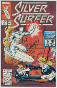 Silver Surfer #16 (1987) - 7.5 VF- *Malice: A Four Thought*