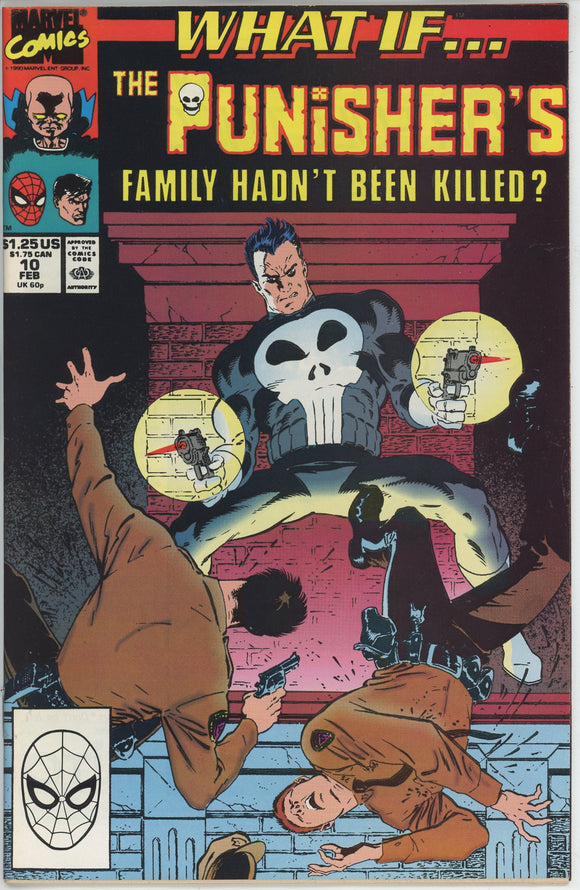 What If #10 (1989) - 8.0 VF *What If Punisher's Family Had Not Been Killed*