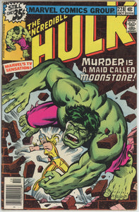 Incredible Hulk #228 (1962) - 4.5 VG+ *1st App Moonstone* Mark Jeweler