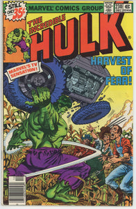 Incredible Hulk #230 (1962) - 5.5 FN- *The Harvester from Beyond!*