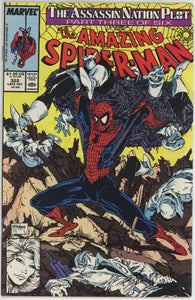 Amazing Spider Man #322 (1963) - 8.5 VF+ *The Assassin Nation Plot/McFarlane*