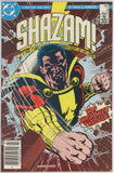 Shazam The New Beginning #4 (1987) - 8.0 VF *Black Adam* Newsstand