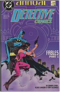 Detective Comics Annual #1 (1988) - 9.2 NM- *Fables Part I*