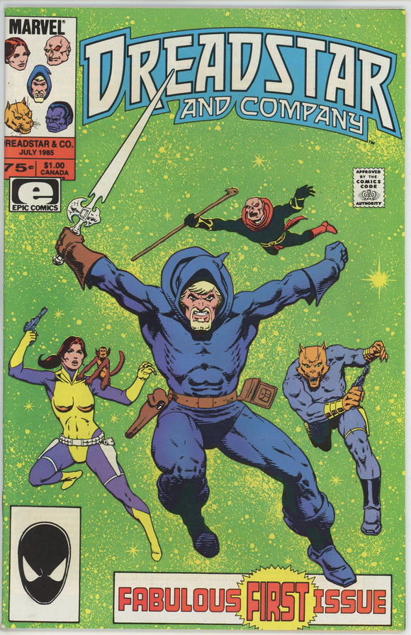 Dreadstar and Company #1 (1985) - 9.0 VF/NM *The Quest/Starlin*