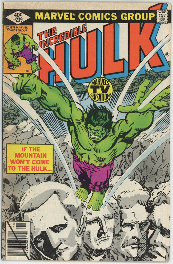 Incredible Hulk #239 (1962) - 5.5 FN- *All That Glitters*