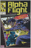 Alpha Flight #62 (1983) - 9.0 VF/NM *A Real Gone Daddy* Jim Lee Purple Man