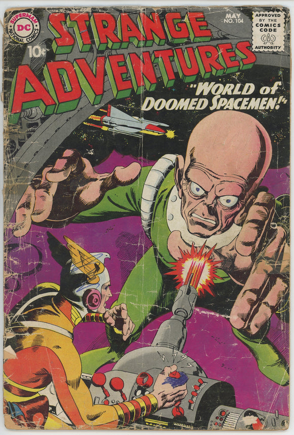 Strange Adventures #104 (1950) - 0.5 PR *World of Doomed Spacemen*