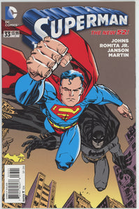 Superman #33 (2011) - 9.0 VF/NM *Erik Larsen Batman 75 Variant Cover*